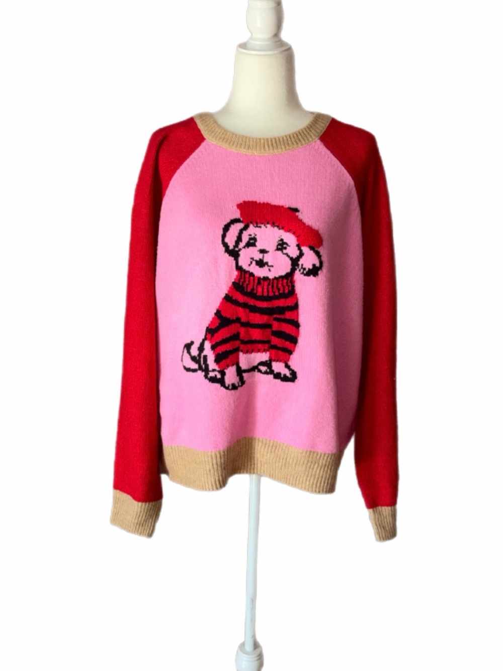 St. John's Bay Women's Crew Neck Long Sleeve Pullover Sweater Size XL